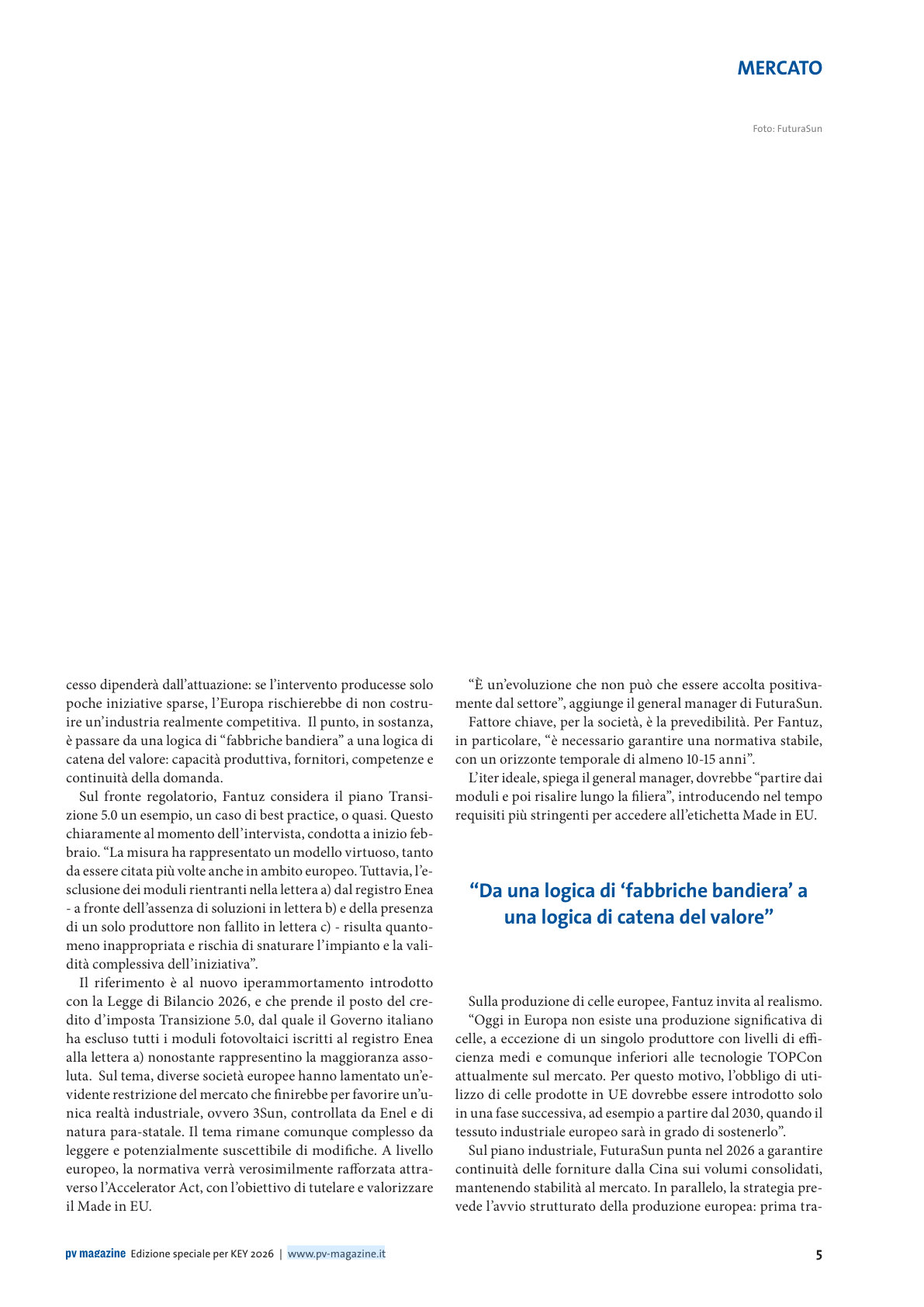 PV Magazine Italia — Edizione Speciale Key Rimini 2026 — pagina 2