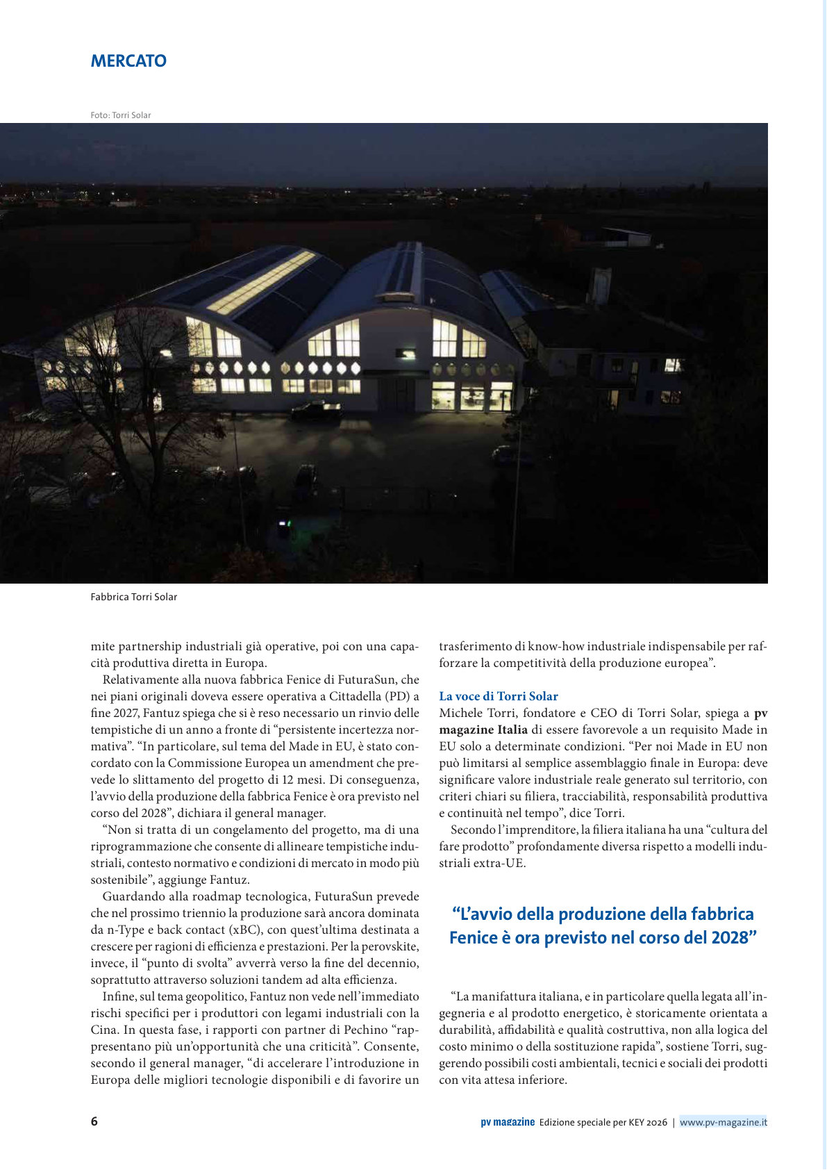 PV Magazine Italia — Edizione Speciale Key Rimini 2026 — pagina 3