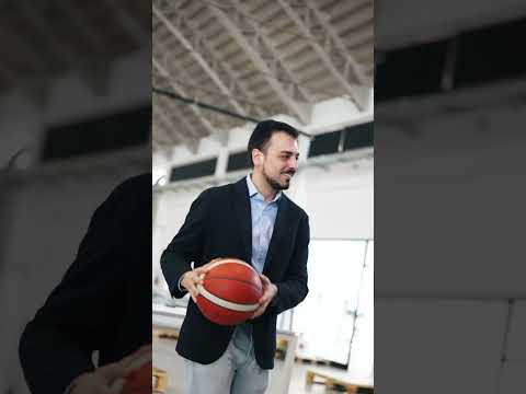 Serie A basketball came into the factory with us