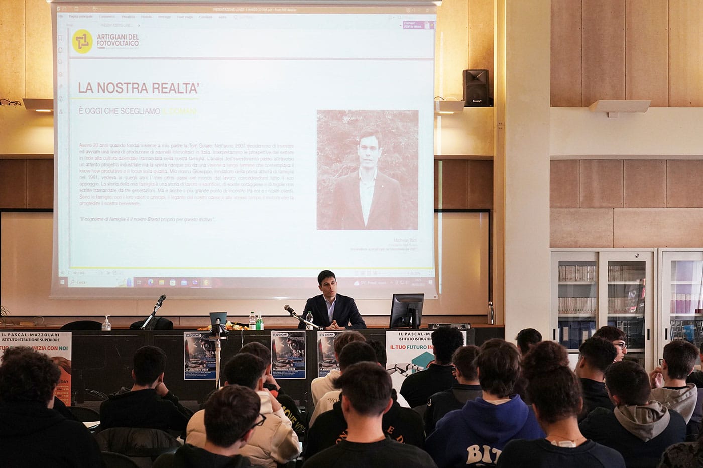 Itt Manerbio Torri fotovoltaici la storia