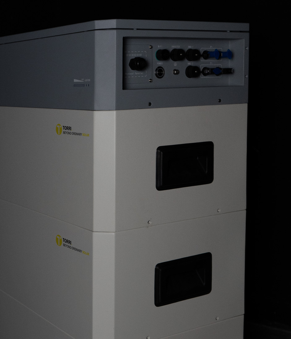 accu hv torri beyond ordinary solar accumulo alta tensione