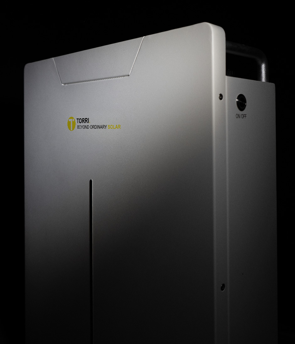 aura accu5k lv torri beyond ordinary solar sistema accumulabile