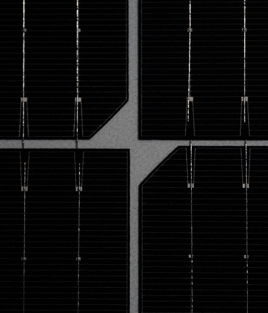 half cell pannello fotovoltaico per impianti industriali