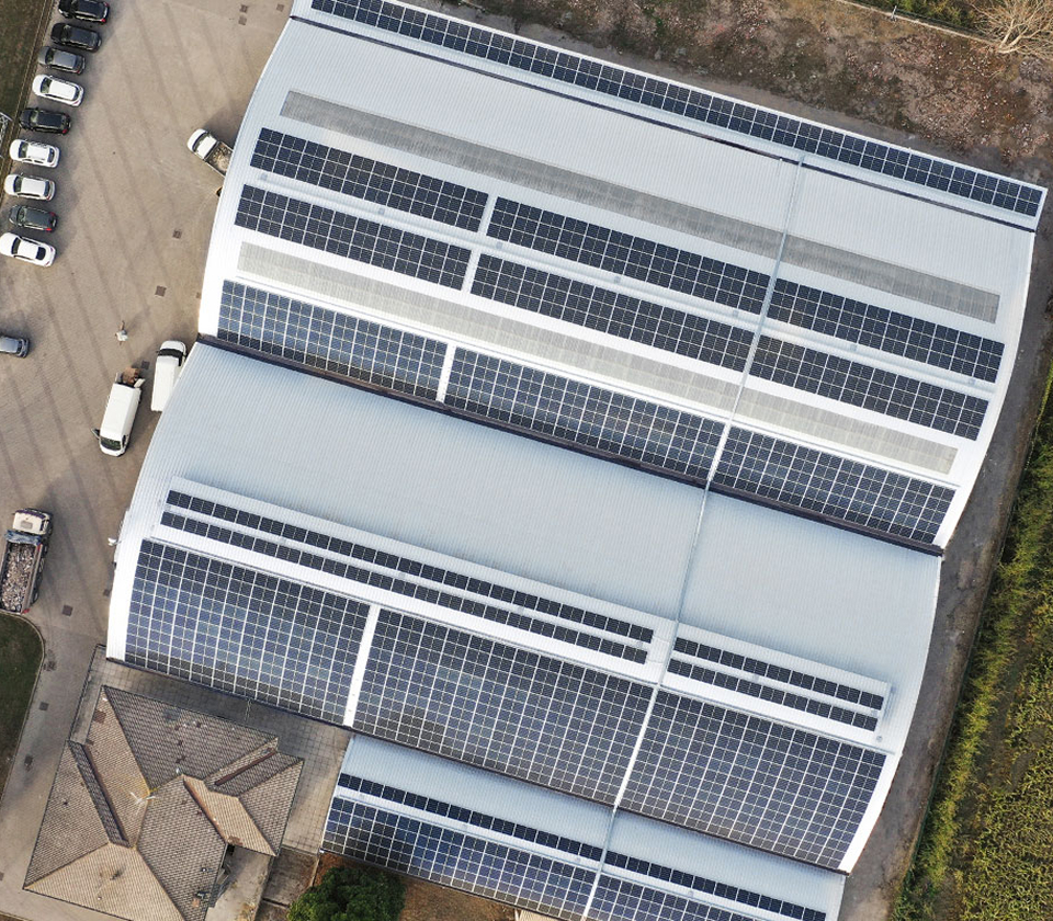 impianto fotovoltaico industriale