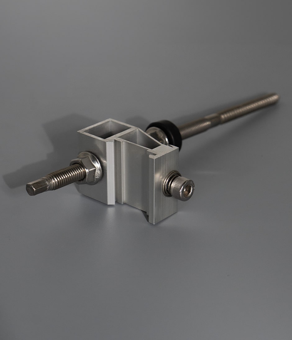 fissaggio tetto falda